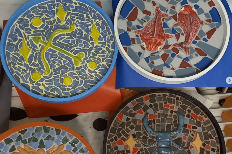 ODRAZ ZVIJEZDA Izložba mozaika Petrunjele Vuković u Vinariji Škar